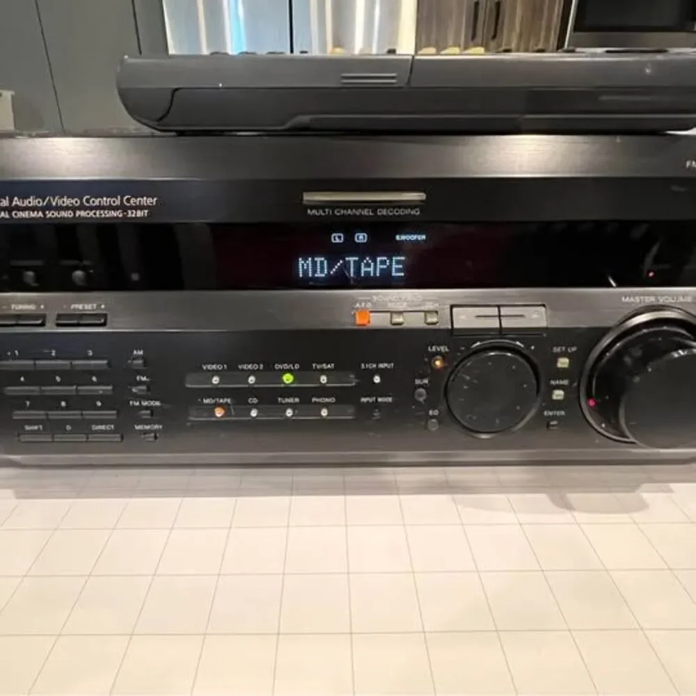Sony STR-DE835 A/V Stereo Receiver Original Box & Original Remote Works Perfect